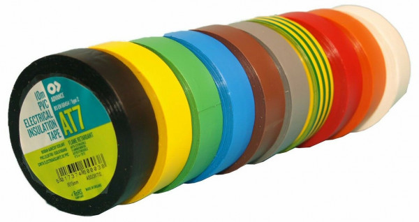 PVC Elektro Isolierband farbig 19mm x 20m Klebeband Markierung
